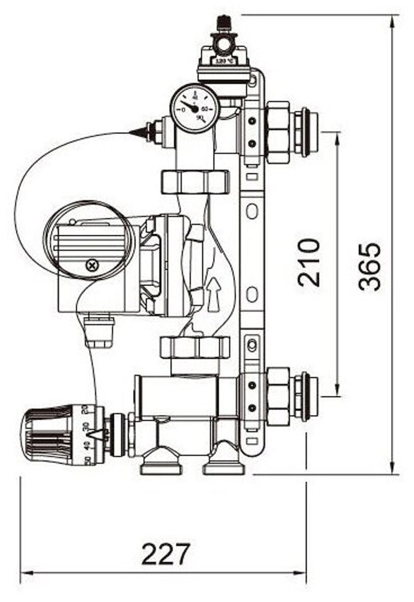 Насосная группа Tim JH-1036