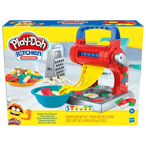 Набор для творчества Hasbro Play-Doh Машинка для лапши E77765L0
