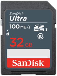 Карта памяти SanDisk Memory Card Ultra SDHC, 32 Гб