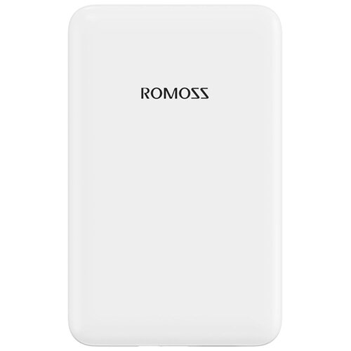 Romoss WSS05, 5000 mAh, белый romoss sw20pf 20000мач 22 5 вт быстрая зарядка led