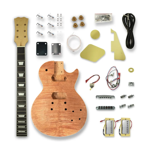 Комплект для самостоятельной сборки электрогитары Les Paul, DIY Bestwood комплект для самостоятельной сборки аккумулятора шуруповёрта 12в
