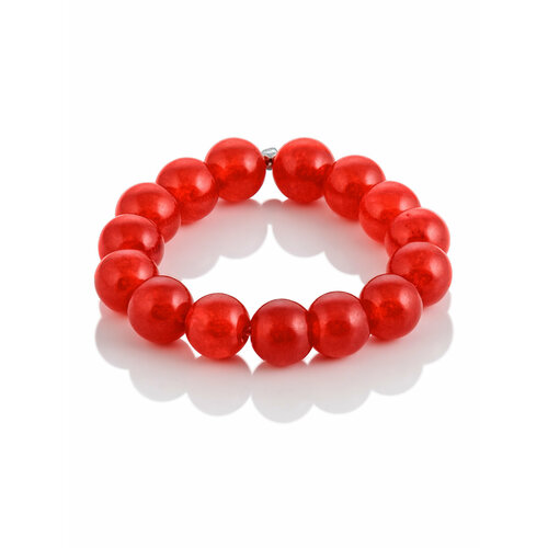 фото Кольцо l'attrice, кварц, размер 16.5, красный