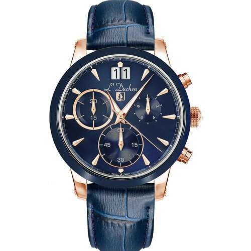 фото Наручные часы l'duchen multifunction, синий