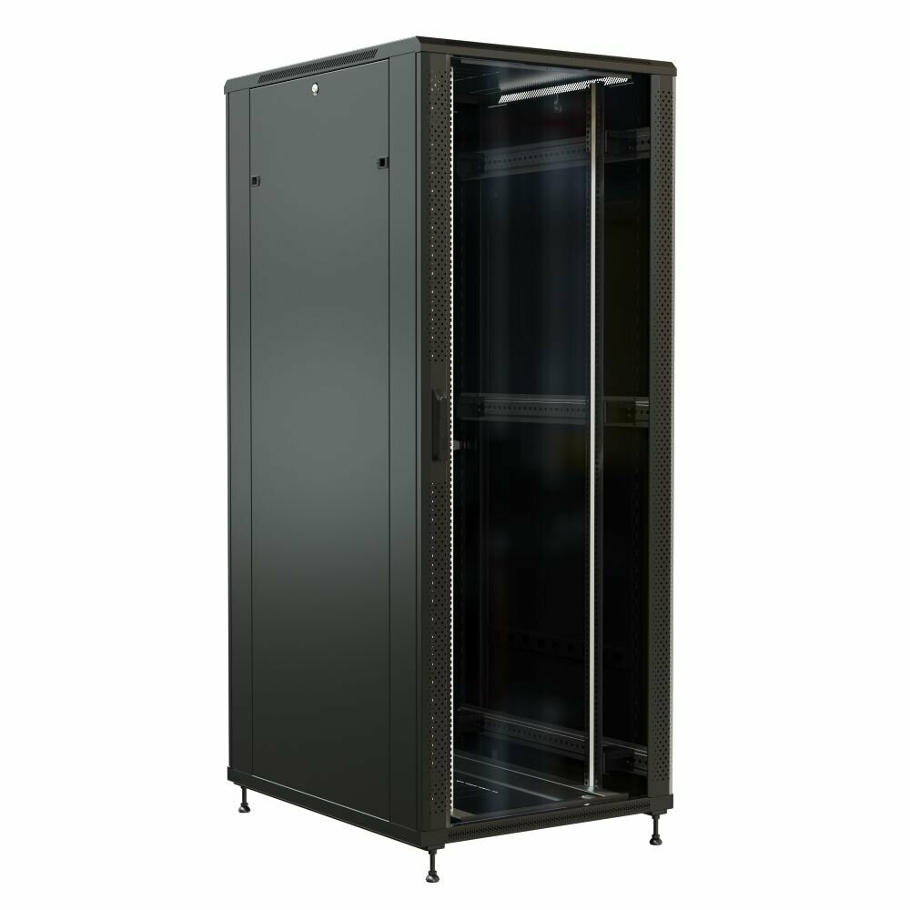 Шкаф серверный WRline WR-TT-4281-AS-RAL9004 42U черный - фото №10