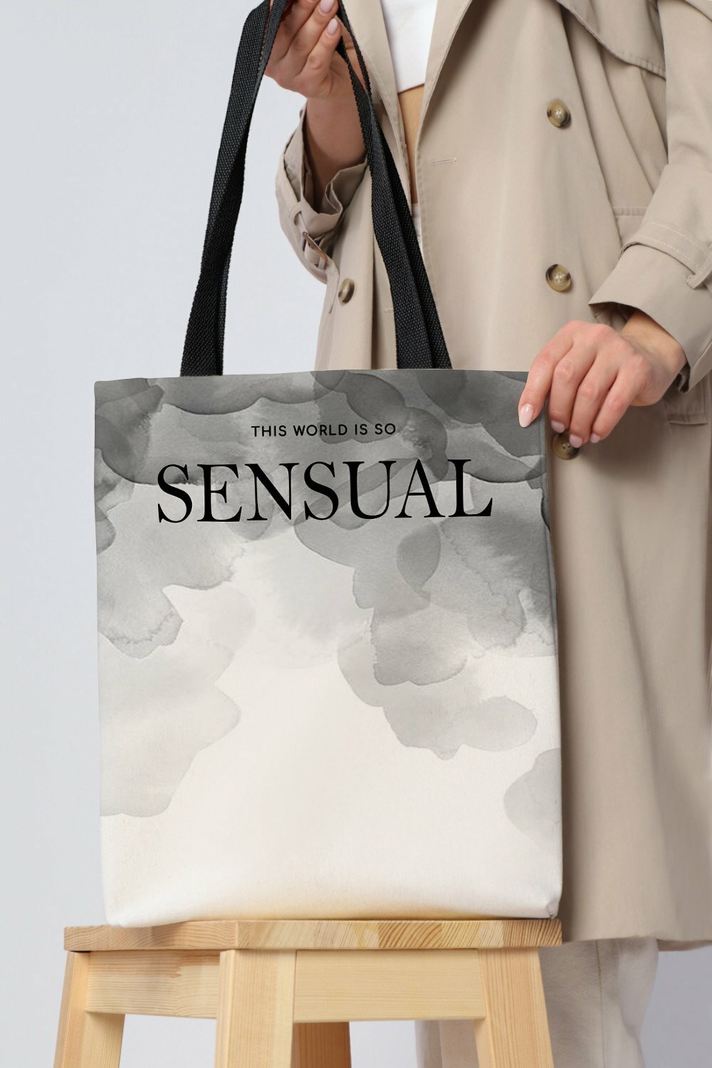 фото Сумка - шоппер SENS, белый Размер Универсальный