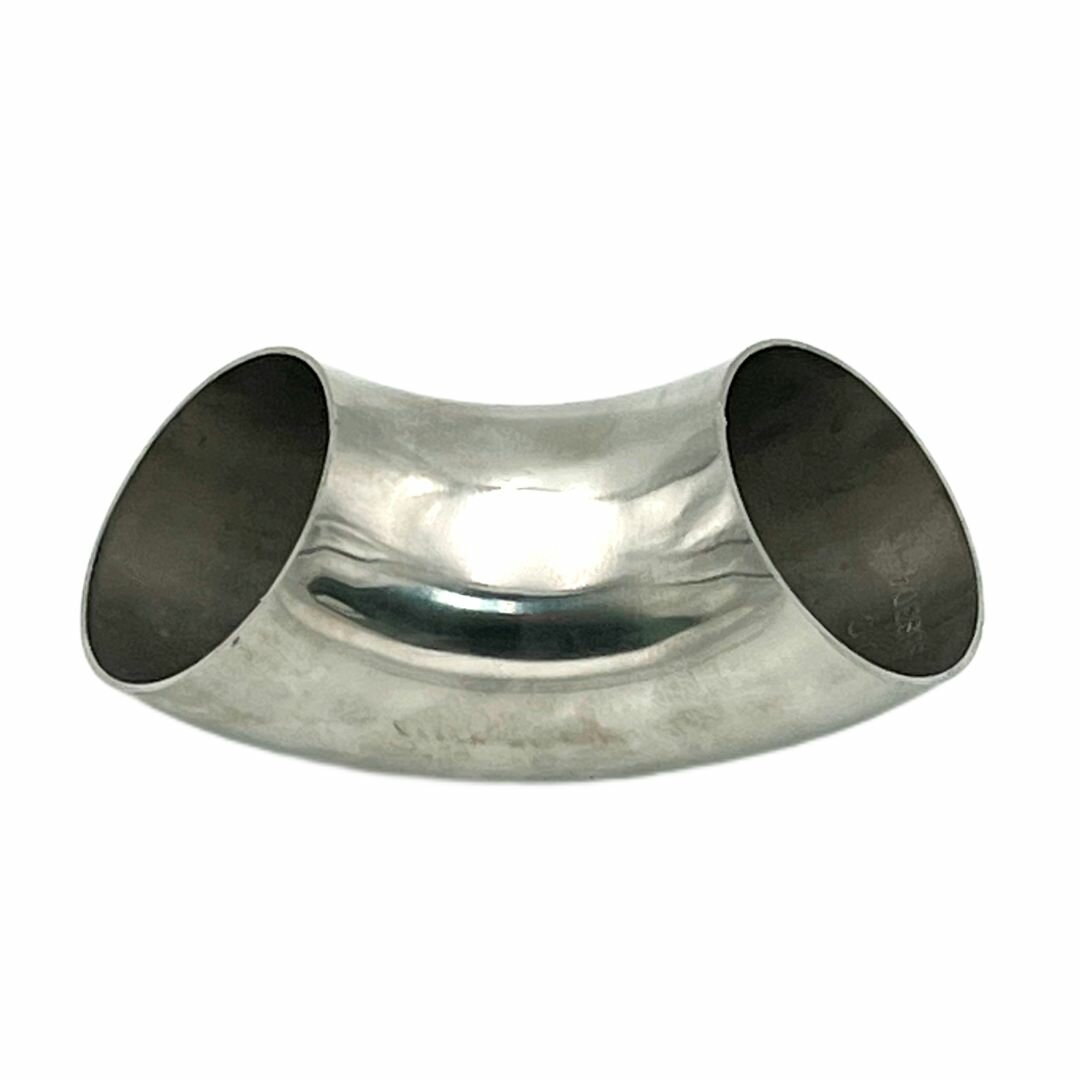 фото Отвод зеркальный 53 мм нержавеющая сталь AISI 304