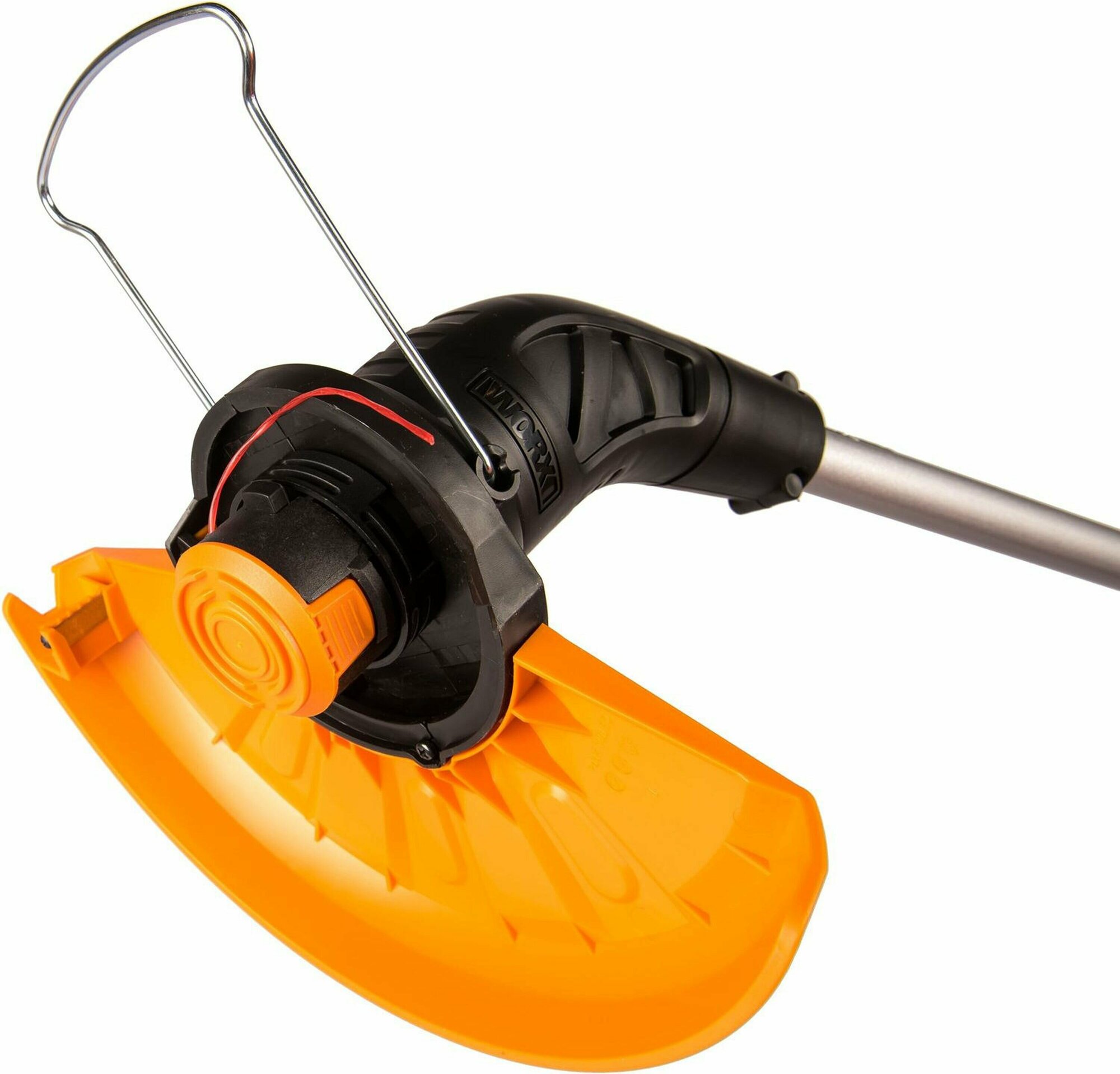 Изображение Триммер Worx WG157E.9, с аккумулятором, ширина скашивания 25см