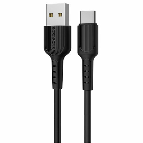 Кабель Type-C - USB Borofone BX16 Easy black