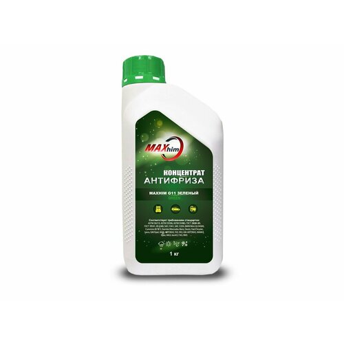 Антифриз maxhim g11 1кг концентрат зеленый mhg111c