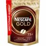 Кофе растворимый Nescafe Gold сублимированный с добавлением молотого, пакет