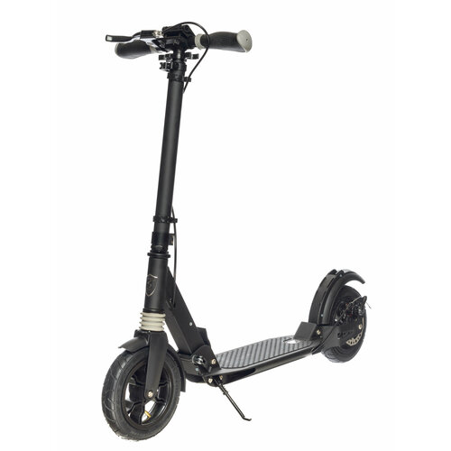 Самокат Urban Scooter Original tm Disc Aero Black, (2023), с дисковым тормозом, складной, городской, двухколесный