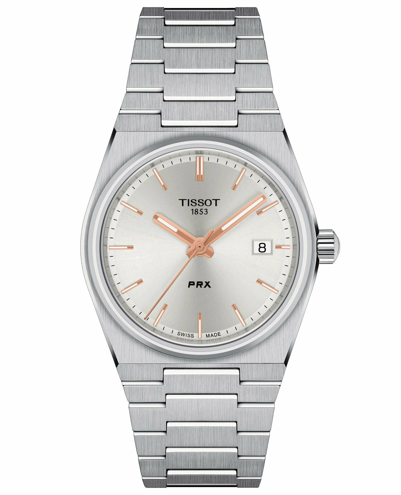 Наручные часы TISSOT, серебряный — фото 1