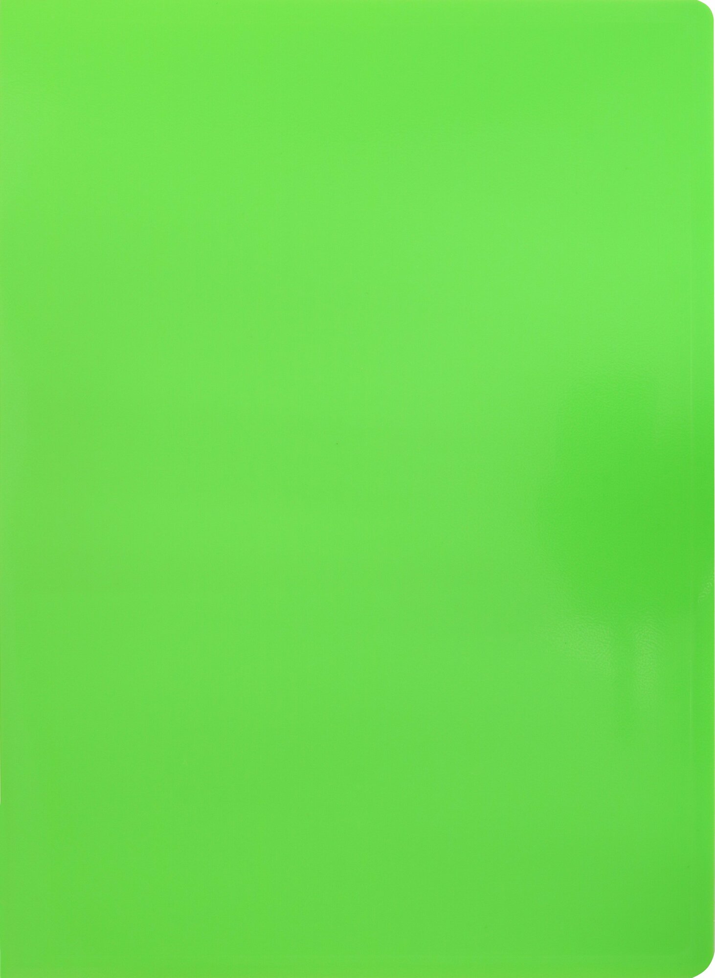 Папка с зажимом А4 "Neon" + карман, салатовая (DNE07СLETT)