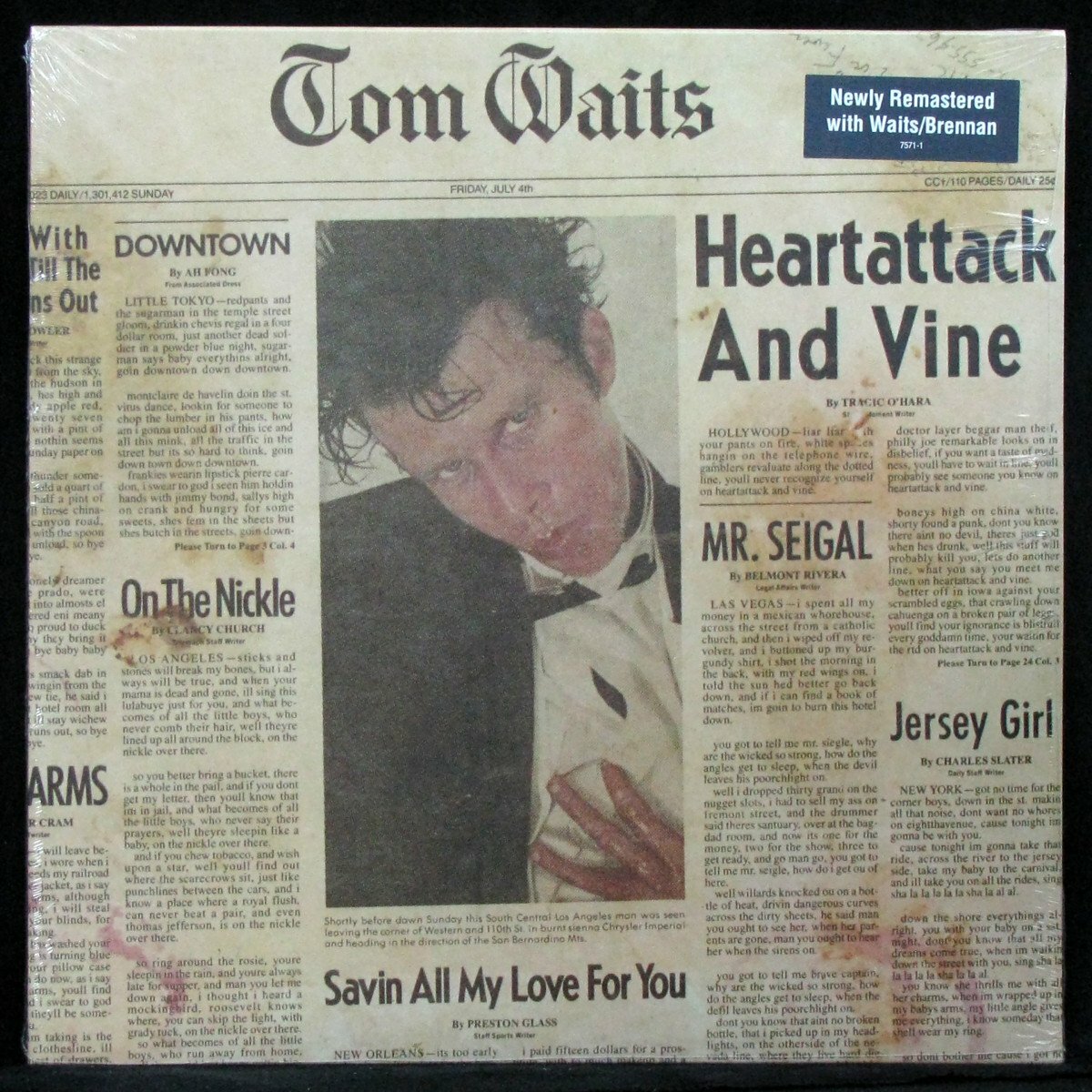 Виниловая пластинка ANTI Tom Waits – Heartattack And Vine