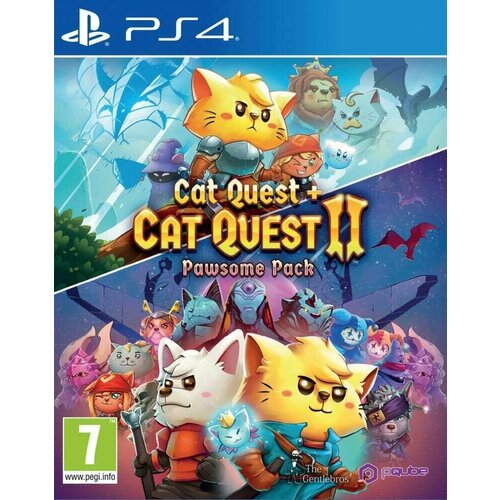 Игра Cat Quest + Cat Quest 2 II Pawsome Pack (PlayStation 4, Английская версия) игра cat quest cat quest 2 ii pawsome pack nintendo switch русские субтитры