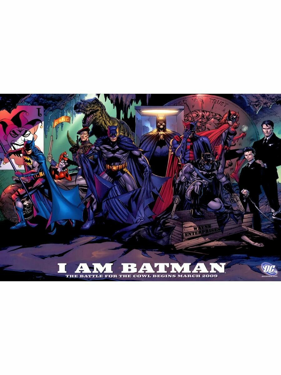 Постер "DC Comics. Я Бэтмен"