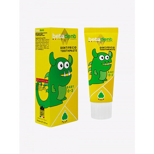 Betadent Паста зубная для детей Груша Baby 0-3 539₽