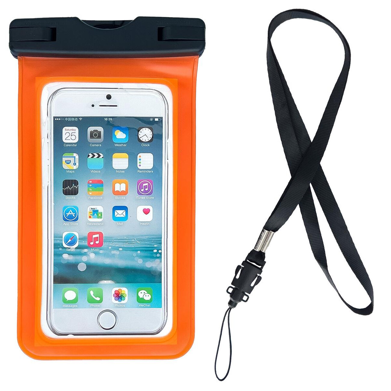 фото Чехол Hurtel Водонепроницаемый чехол для телефона Hurtel для бассейна прозрачный