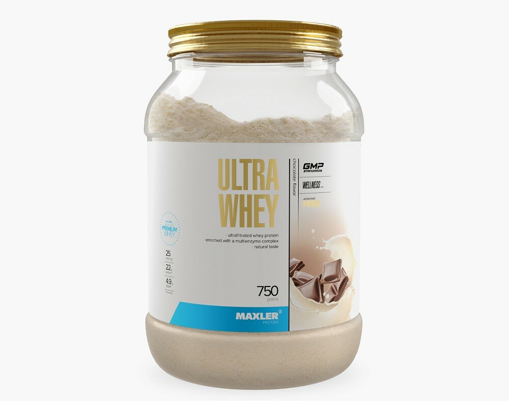 Maxler Ultra Whey Protein, 750 гр. (фисташки белый шоколад)