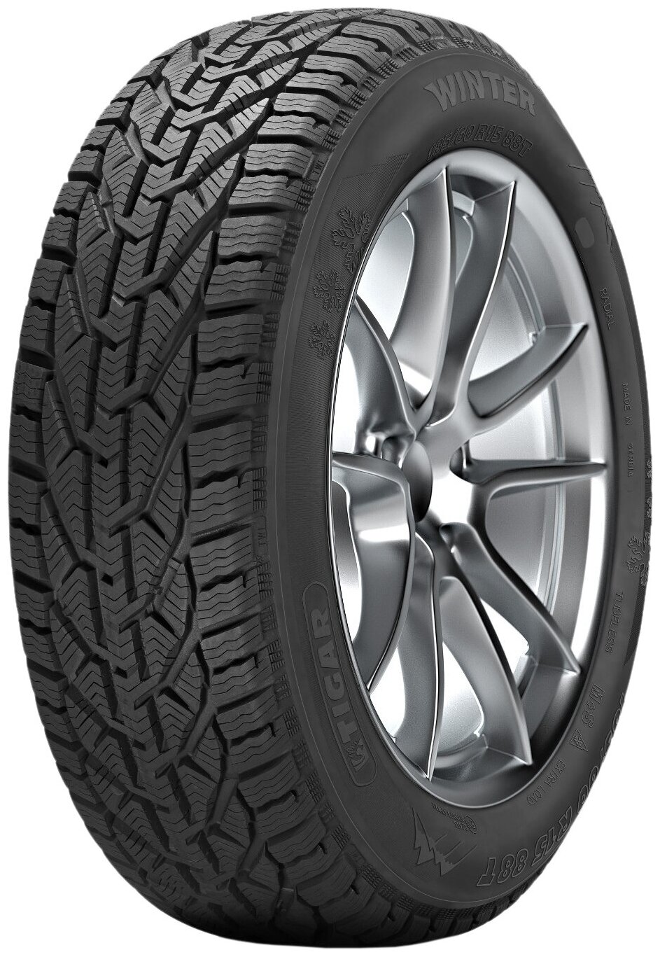 Зимняя нешипованная шина Tigar WINTER (245/40 R18 97V)