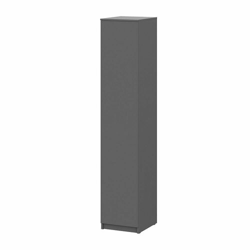 Шкаф пенал Арника Денвер для одежды с полками в прихожую цвет графит 5710₽