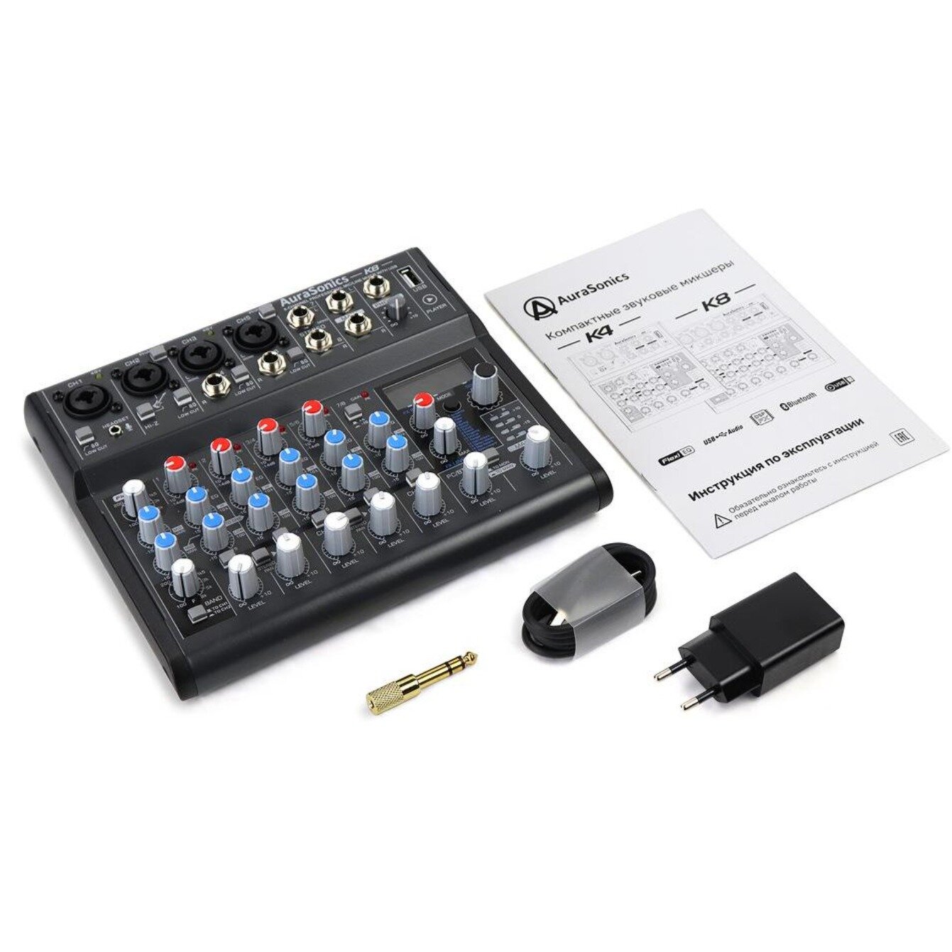 Аналоговый микшер AuraSonics K8 — фото 1