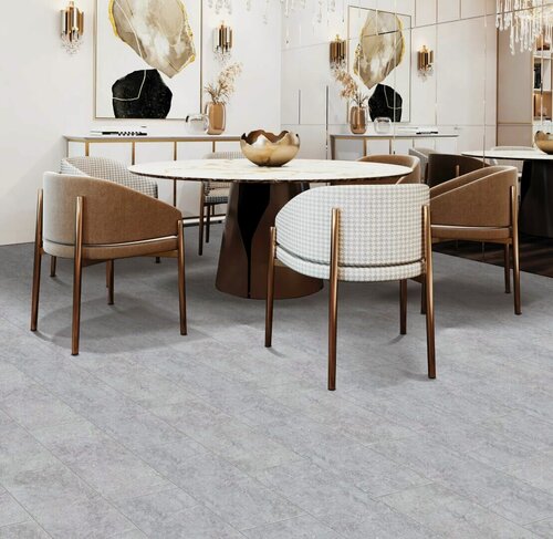 Изображение товара Кварцвинил SPC (замковый) Royce Qvadro Q1952 Бетон Бата (300х600мм), 1.8м кв, 10шт/уп