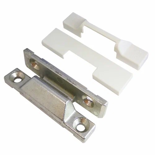 Средний прижим Vorne для окон и дверей из ПВХ, 2 штуки, белый — фото 1