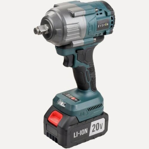 Изображение товара Гайковерт аккумуляторный Zitrek Crusher 20 PRO в кейсе, 20В, 800 Нм, 2х4.0Ач (085-1020)