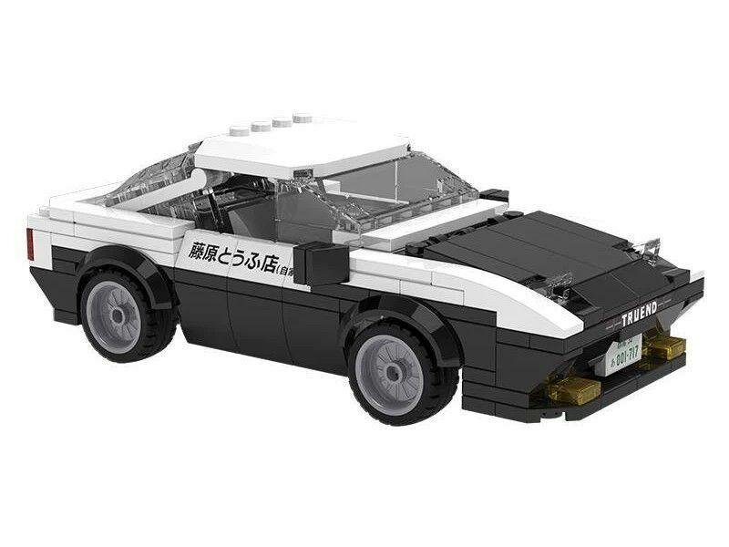 Конструктор CADA автомобиль AE86 Trueno (280 деталей), C55014W