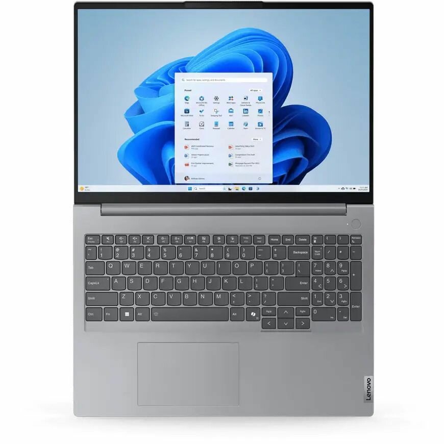 Ноутбук Lenovo ThinkBook 16 G7 IML 21MS005KRU (16", Core Ultra 5 125U, 16Gb/ SSD 512Gb, Graphics) Серый - фото №5