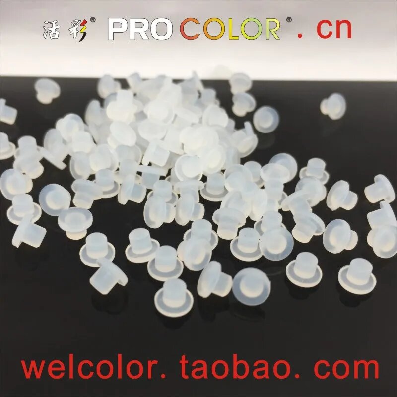Силиконовые заглушки для электроприборов 1-8,4 мм, Black Color, 2.5mm-Short-solid