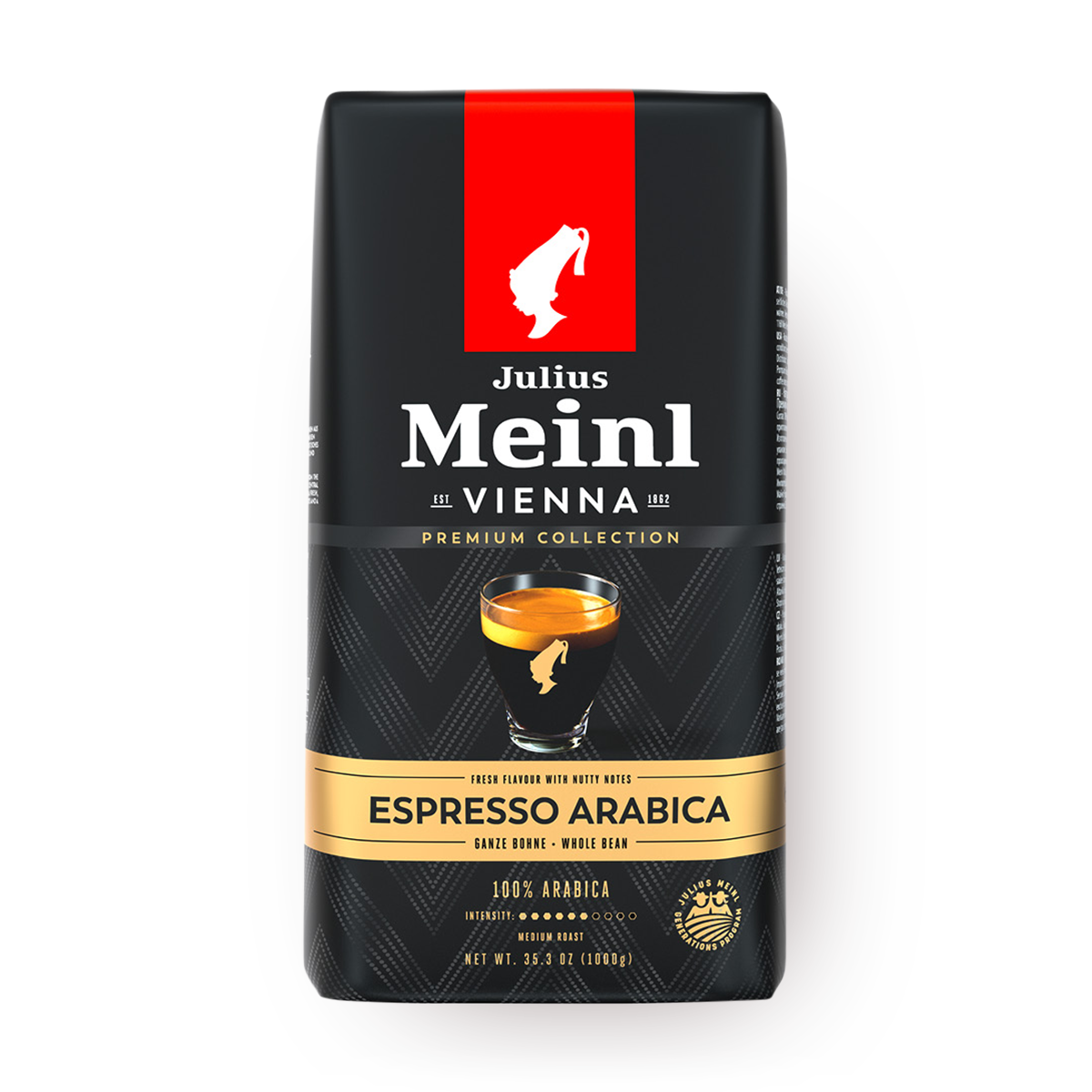 Кофе в зёрнах Espresso Julius Meinl