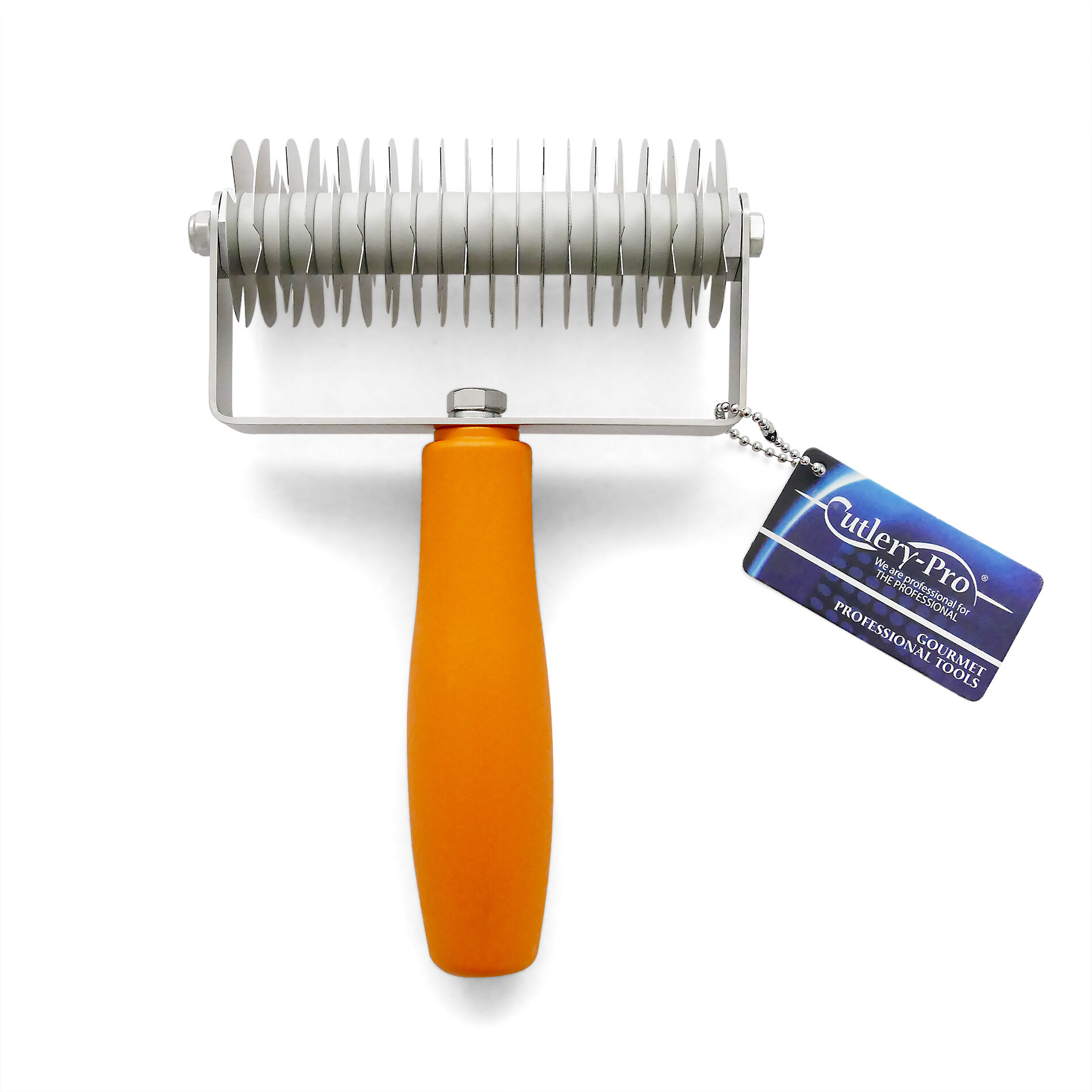 Разрыхлитель роллер для теста Решетка, 12 см, нерж. сталь, Cutlery-Pro. — фото 1