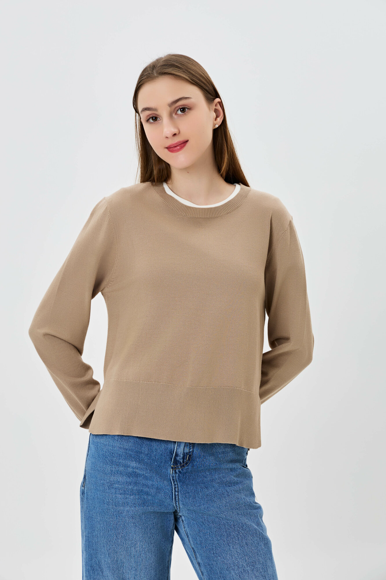 Джемпер TERRA PRO, размер L, camel — фото 1