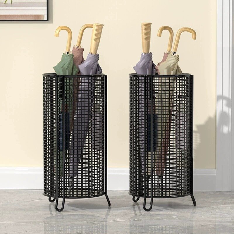 Подставка для зонтов，для зоПодставв прихожую，Железо，25.5×25.5×55 cm