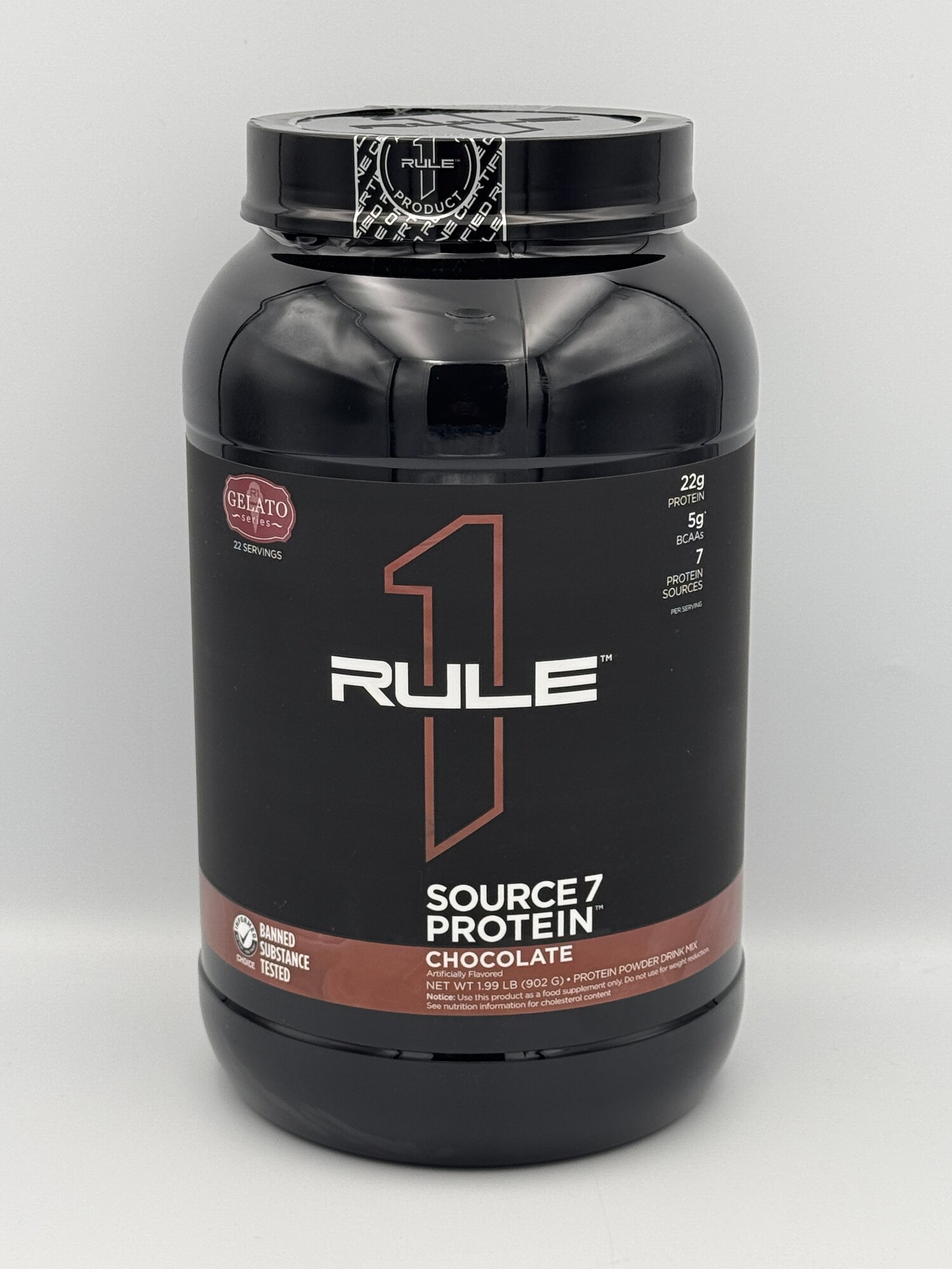 Rule 1 source 7 protain Chocalate 902 g , Руле 1 соурсу протаин чокалате — фото 1