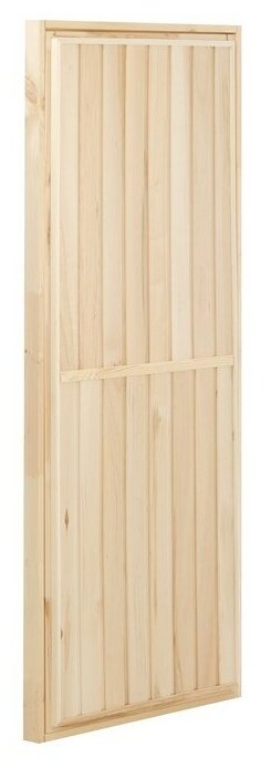 Дверь для бани и сауны "Эконом" липа 190×80см - фотография № 7