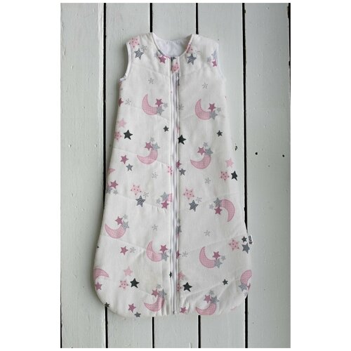 Спальный мешок Lemur Studio Луна розовая 116см