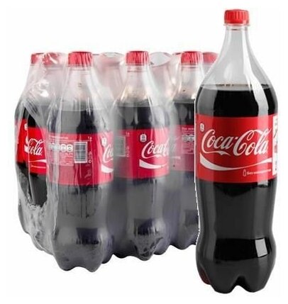 Напиток газированный COCA-COLA (Кока-Кола) 12 шт. по 0,9 л, пэт - фотография № 2