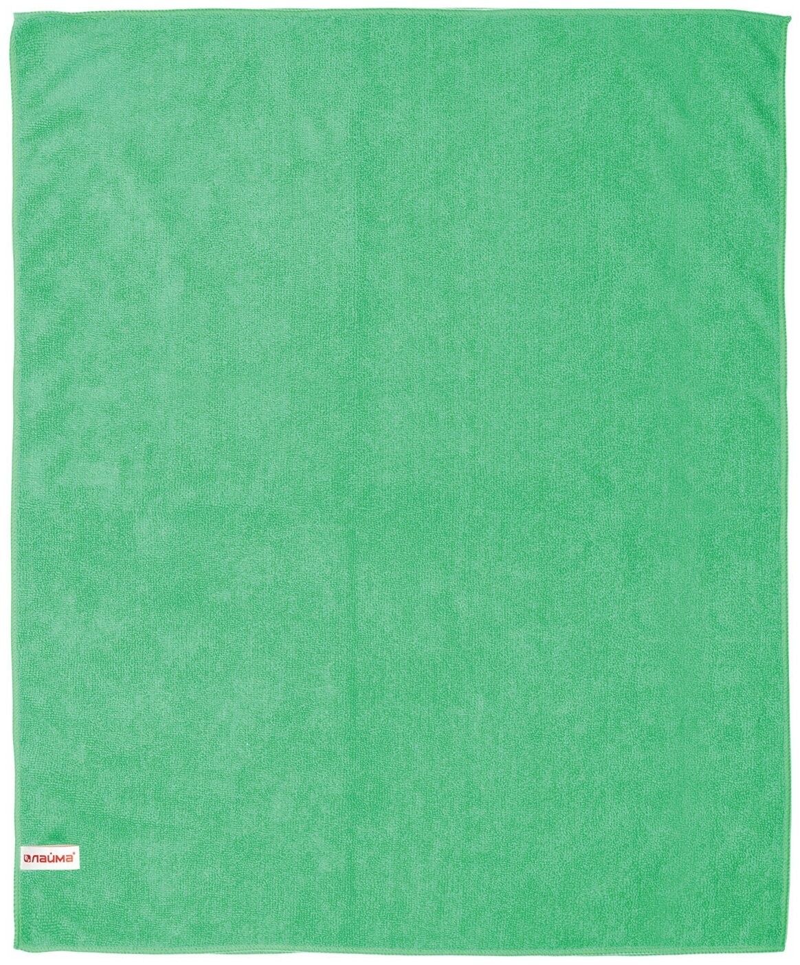 Тряпка для мытья пола из микрофибры, Супер Плотная, 70х80 см, зелёная, Laima, 603931