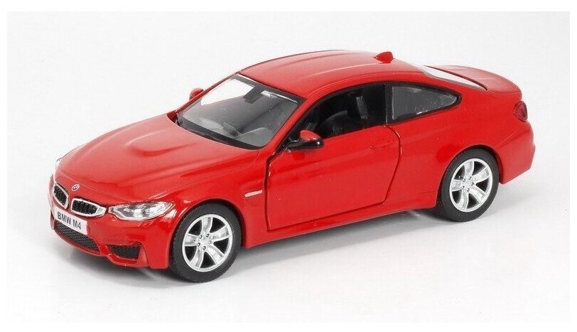 Машина металлическая Uni-Fortune RMZ City 1:36 BMW M4 COUPE красный