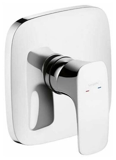 Смеситель для ванны Hansgrohe PuraVida 15665000 (внешняя монтажная часть)