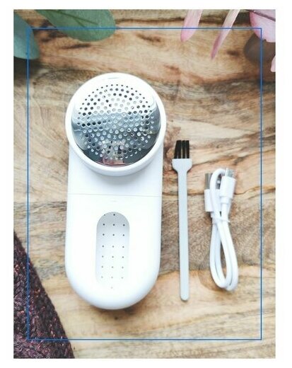 Машинка для удаления катышков Mijia Rechargeable Lint Remover White - фотография № 8