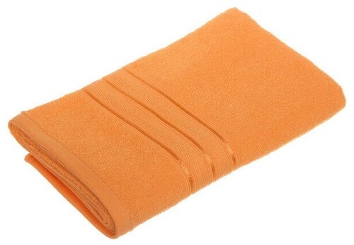 Полотенце махровое 70*120см «Comfort» цвет оранжевый 03010 плотность 300гр/м2