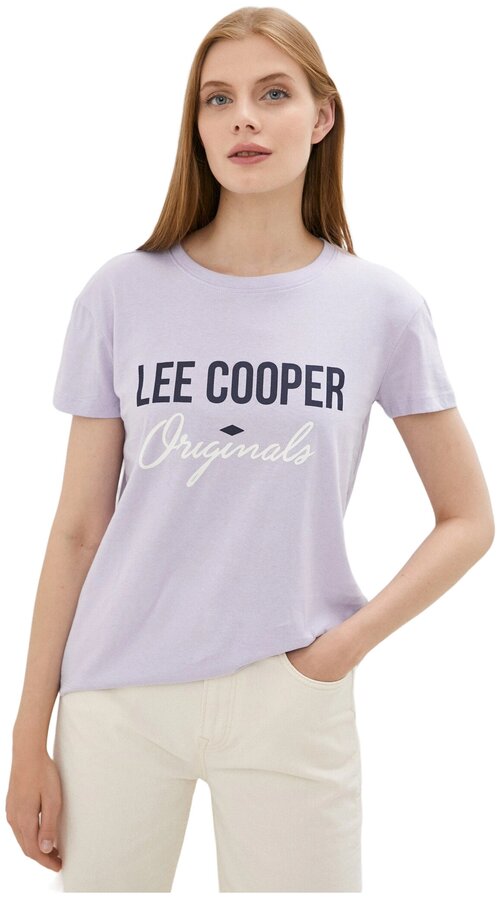 Футболка Lee Cooper Straight Crew Neck Женщины MT4A119348BS2LC1-PH S