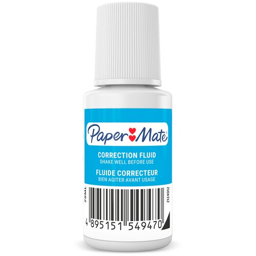 Жидкость коррект. Paper Mate Liquid Paper 2118936 белый 20мл блистер жидкость коррект paper mate liquid paper 2118936 белый 20мл блистер