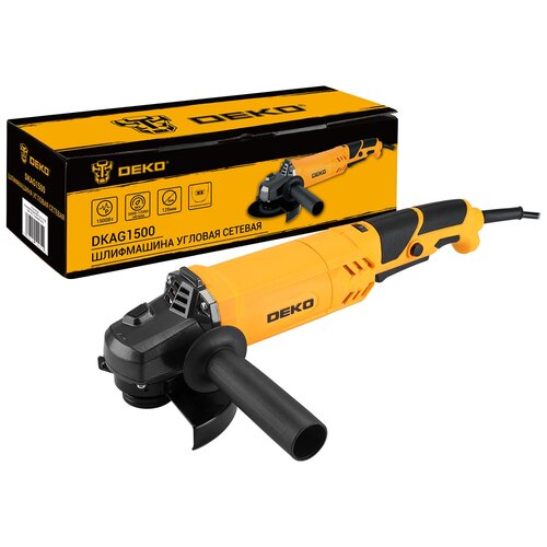 Углошлифовальная машина УШМ DEKO DKAG1500 125 мм 1500 Вт с регулировкой скорости 248000₽