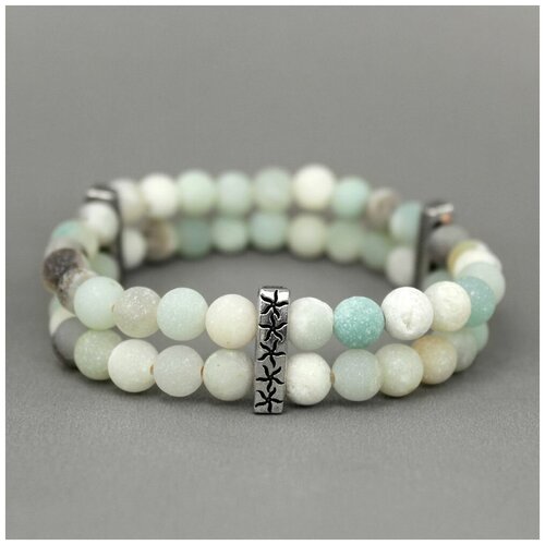 фото Handinsilver ( посеребриручку ) браслет из матового амазонита 6мм