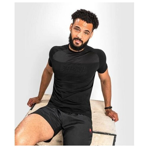 фото Футболка venum okinawa 3.0 black/red (xxl)